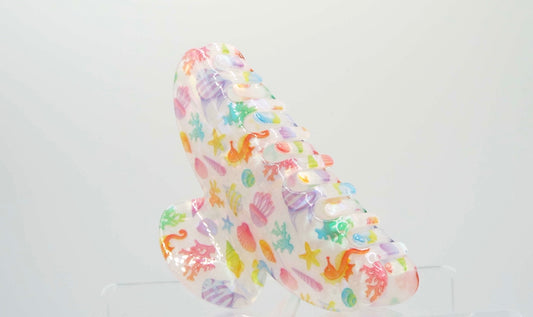 The Coral Reef – Vibrant Marine Life Claw Clip