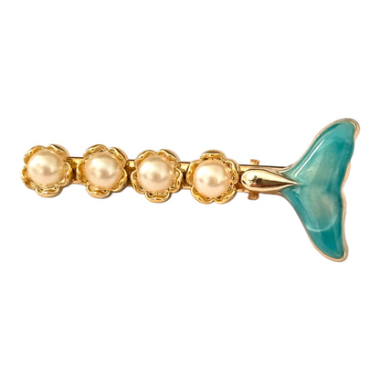Ocean Oracle: Pearl & Sea Creature Hair Pin Set