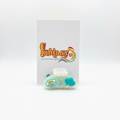 Candy Cloud Claw Clip-
Decoden Glue Art & Charm