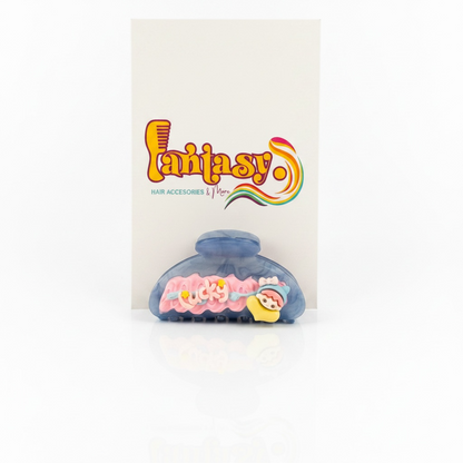 Candy Cloud Claw Clip-
Decoden Glue Art & Charm