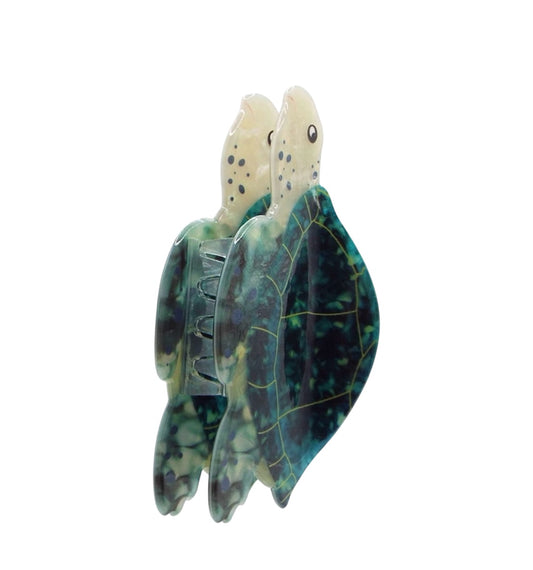 The Ancient Voyager – Sea Turtle Acetate Claw Clip