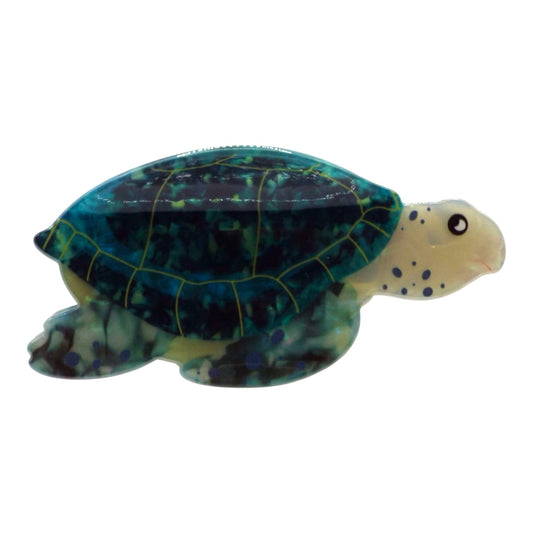 The Ancient Voyager – Sea Turtle Acetate Claw Clip